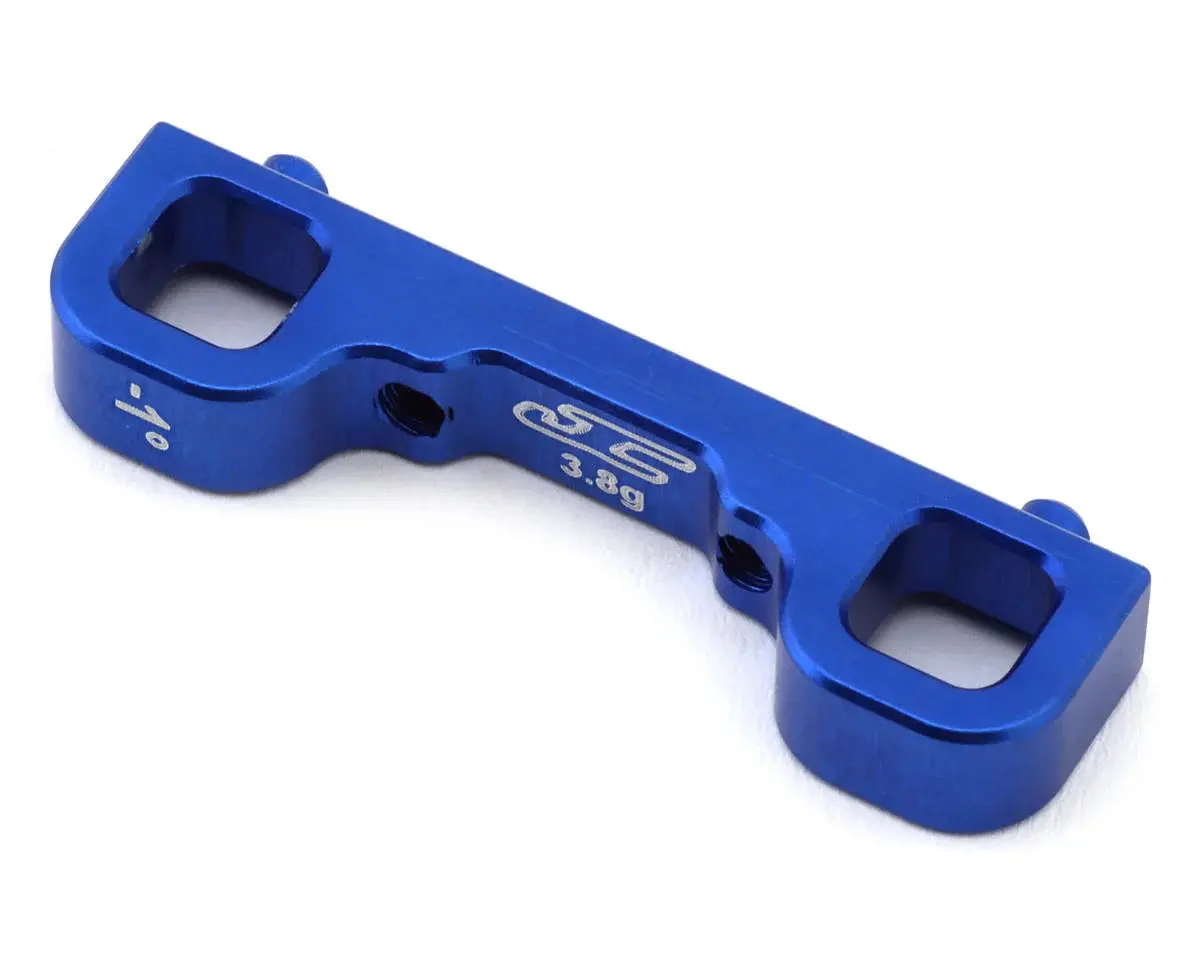 Jconcepts Team Associated Rc10b7 Aluminum Arm Mount "C Block" (-1 Deg) (Blue) 5198-1 1