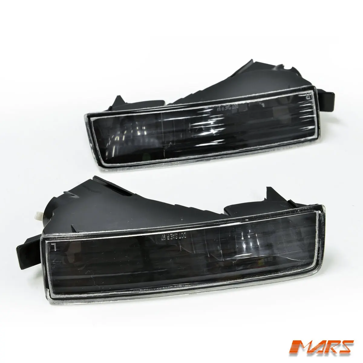 Jdm Black Front Bumper Bar Turn Signal Indicator Lights For Honda Prelude 1997-2001 1
