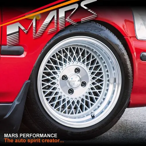 Klutch Sl1 15 X 8.5 Inch Silver Mesh With Deep Chrome Dish Alloy Wheels Rims 4 X 100 Et17 1