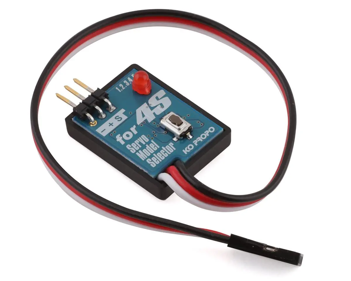 Ko Propo Kop61032 4S Servo Model Selector 1