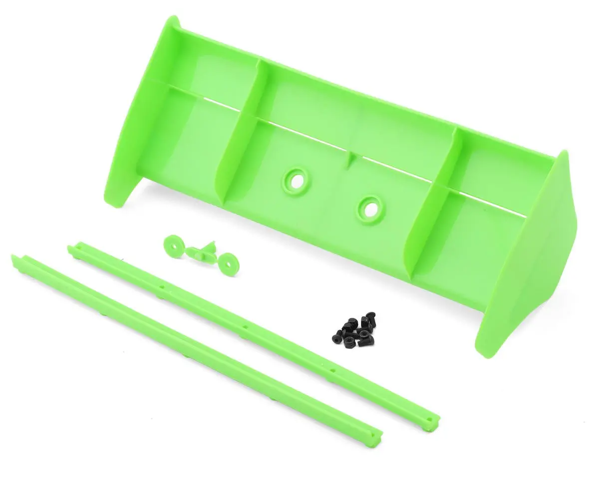 Kyosho If491kgb Mp9 Tki4 1/8 Plastic Wing W/Wickerbills (Green) 1