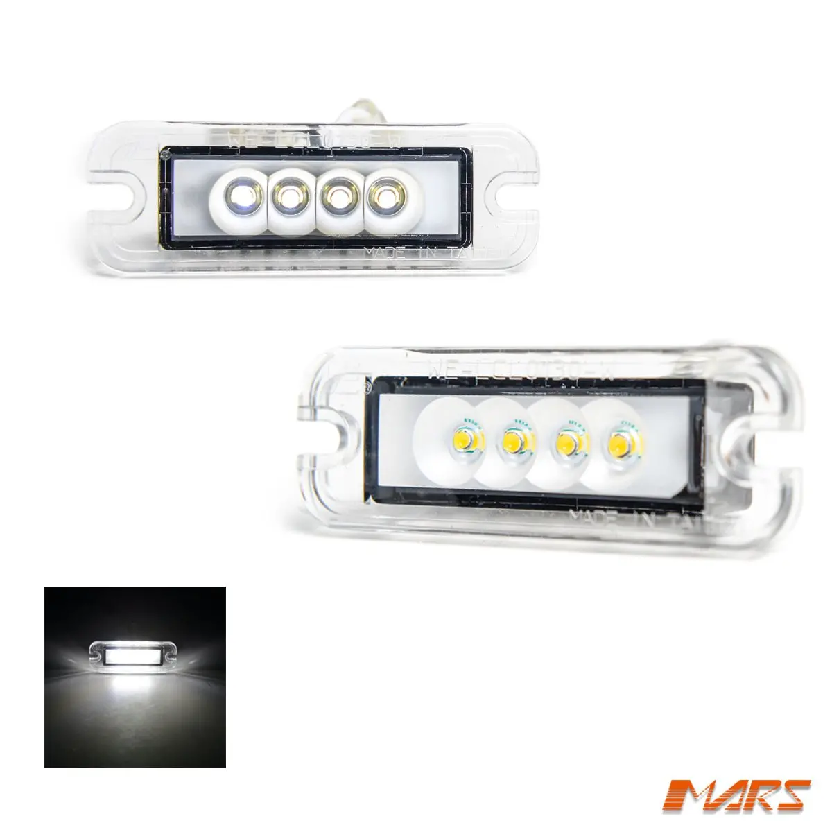 Led Rear Bumper Number Plate License Lights For Mercedes-Benz W463 G-Class 1986-2018 & E55 E63 Amg 1