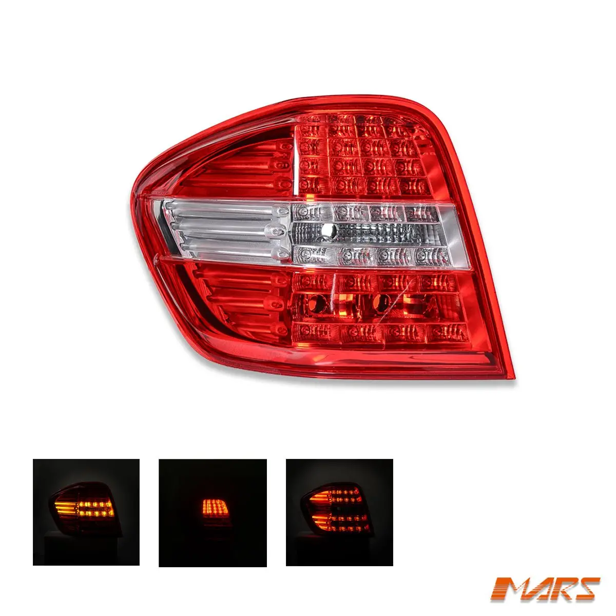 Left Passenger Side Rear Outer Tail Light Lamp For Mercedes-Benz Ml-Class W164 & Ml63 Amg 2009-2011 A164 906 4600 1