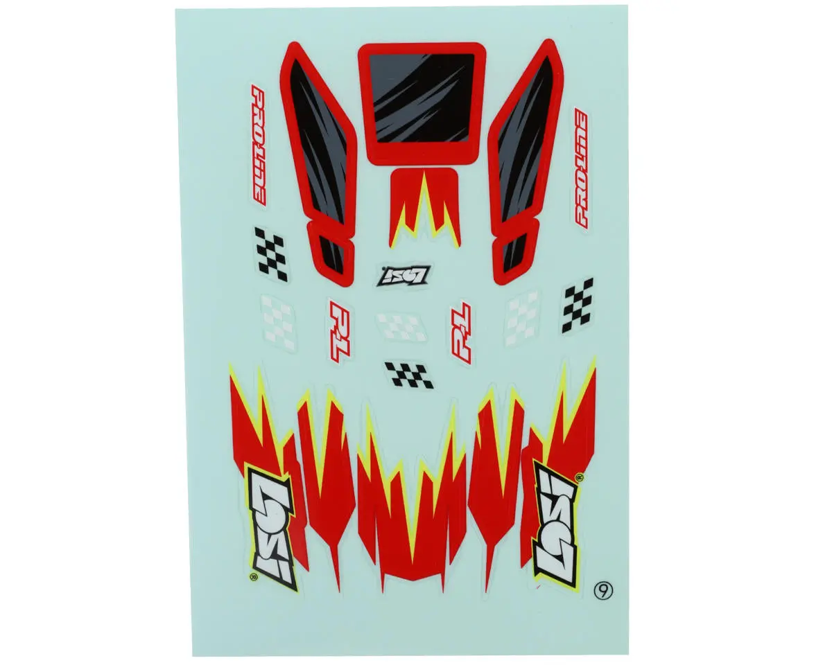 Losi Los-2269 Micro-B Decal Sheets (4) 1