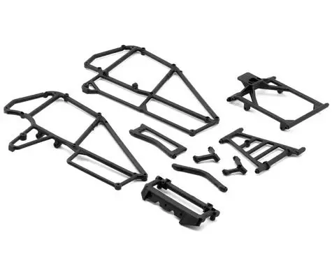 Losi Los-2424 22S Sprint Cage Set (Black) 1
