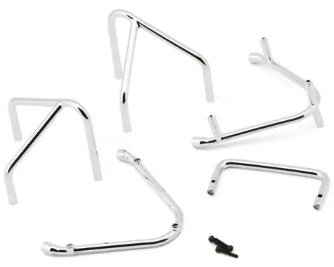 Losi Los-2427 22S Sprint Rear Bumper Set (Chrome) 1