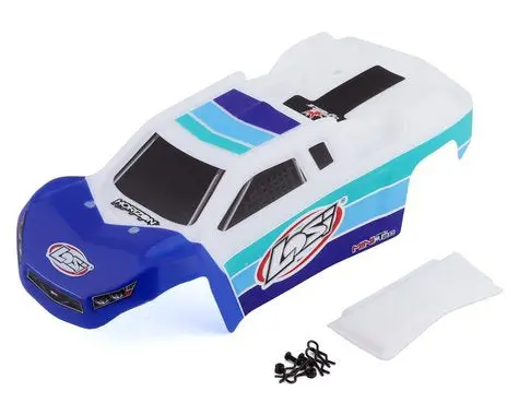 Losi Mini-T 2.0 Pre-Painted Body Set (Blue/White) 1