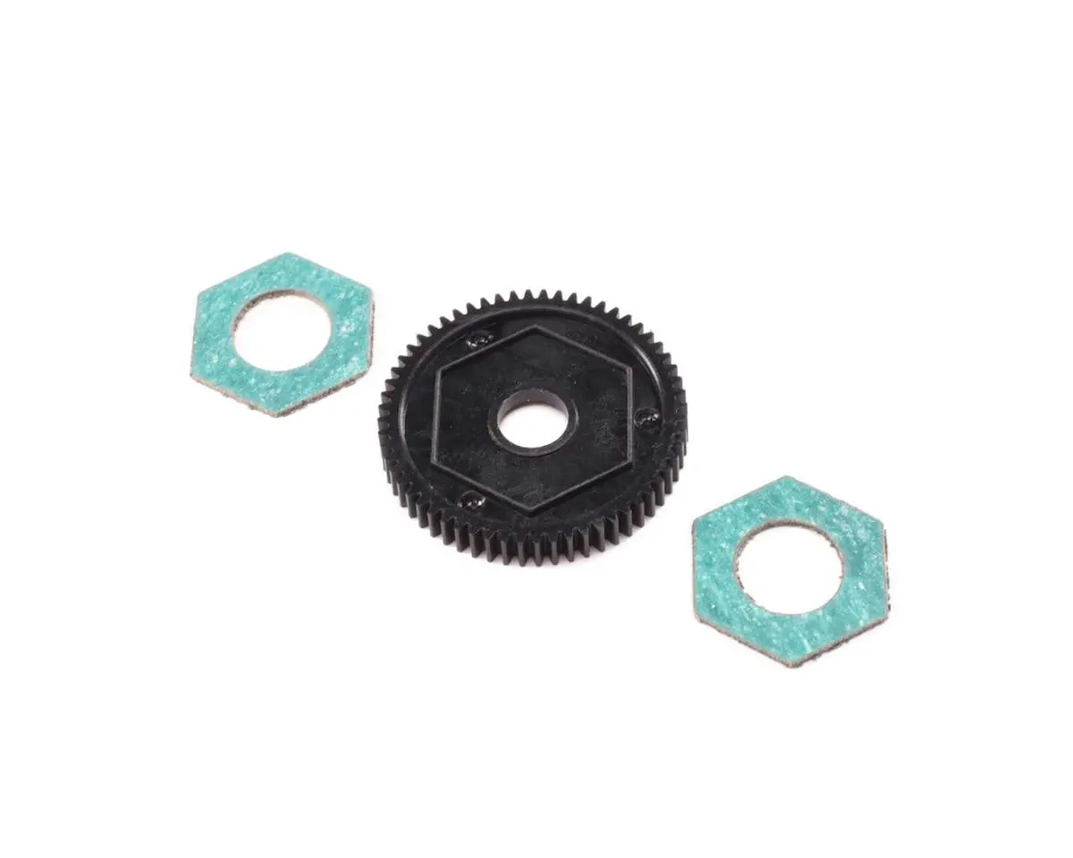 Losi Mini-T Los212016 2.0 Spur Gear W/Slipper Pads (60T) 1