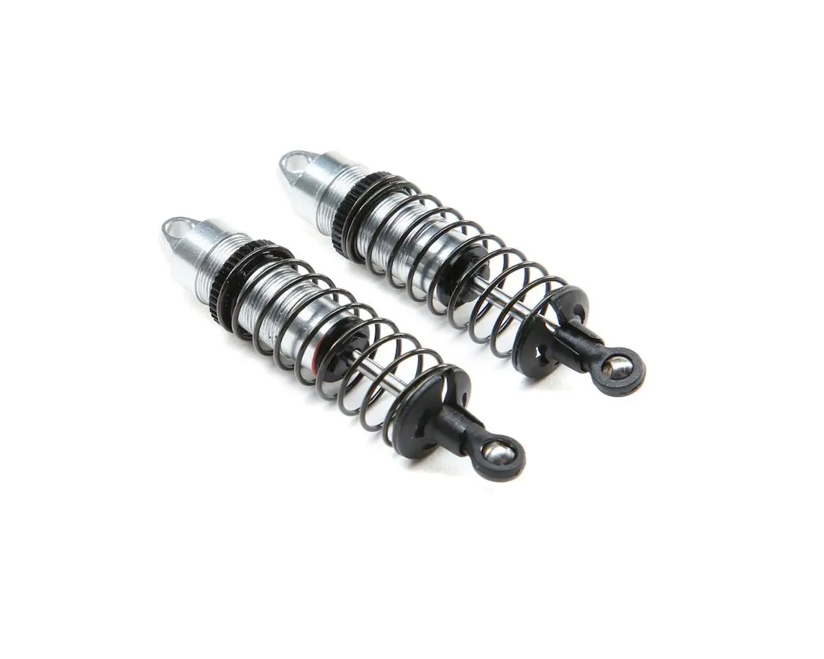 Losi Los314004 Mini-T 2.0 Aluminum Front Shock Assembly (Silver) (2) 1