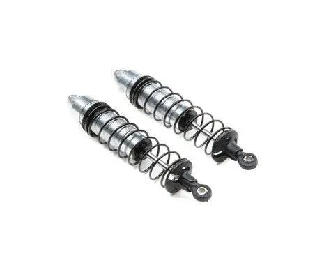 Losi Los314005 Mini-T 2.0 Aluminum Rear Shock Assembly (Silver) (2) 1