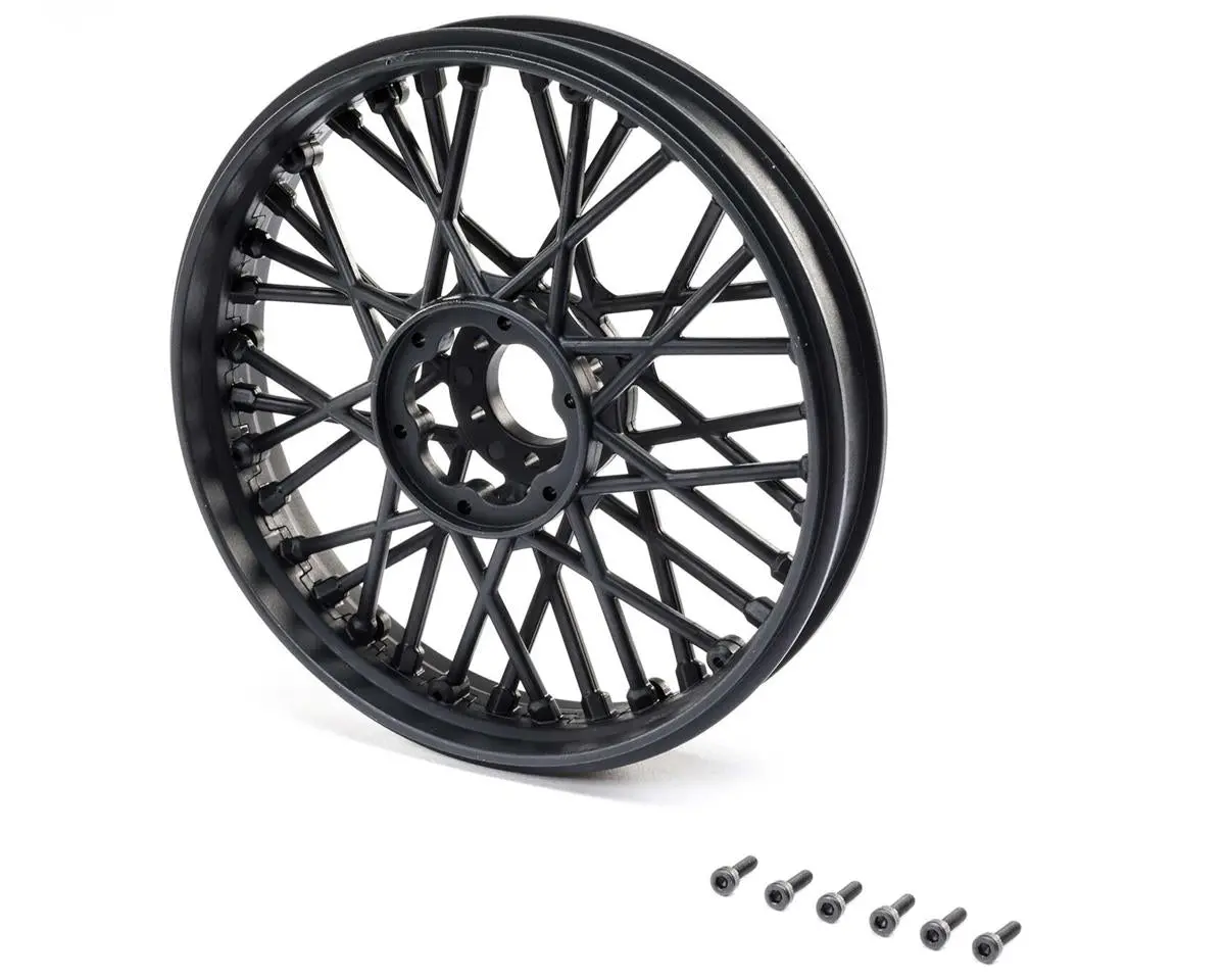 Losi Los46000 Promoto-Mx Front Wheel Set (Black) 1
