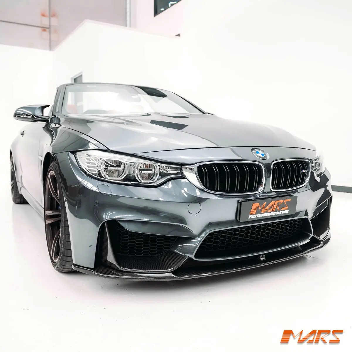 M Performance Style Dry Carbon Front Bumper Bar Lip & Splitters Bodykit For Bmw F80 M3 & F82 F83 M4 2014-2020 1