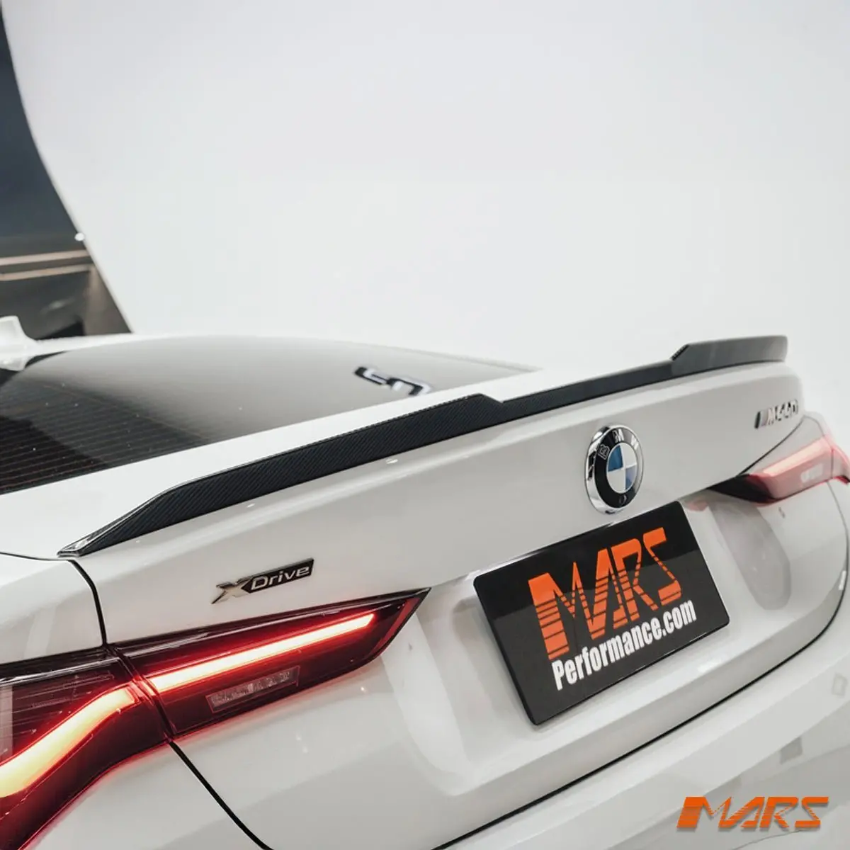 M Performance Style Carbon Fibre Rear Trunk Boot Lip Spoiler Wing Bodykit For Bmw 4 Series G22 Coupe & G82 M4 2020-2025 1