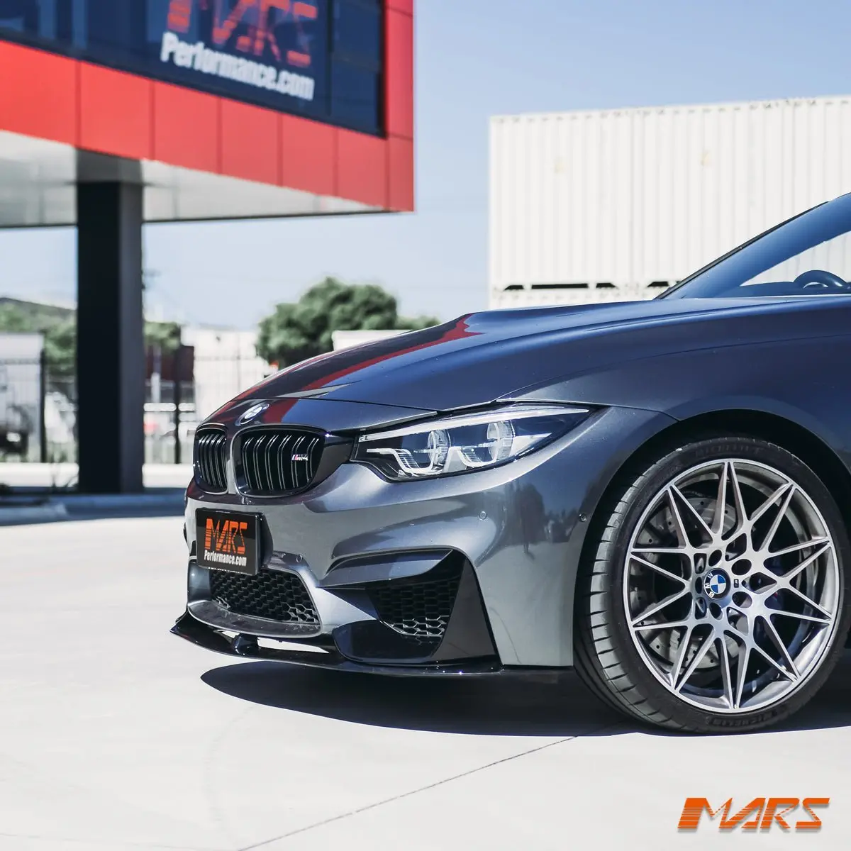 M Performance Style Gloss Black Front Bumper Bar Lip & Splitters Bodykit For Bmw F80 M3 & F82 F83 M4 2014-2020 1