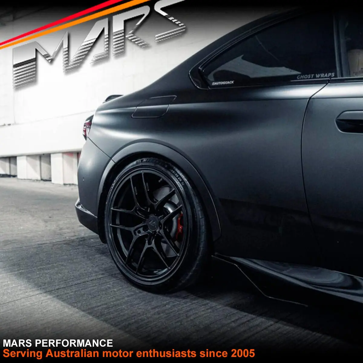 M Performance Style Gloss Black Lower Side Skirt Splitters Spoiler Bodykit For Bmw 2 Series G42 2021-2024 1