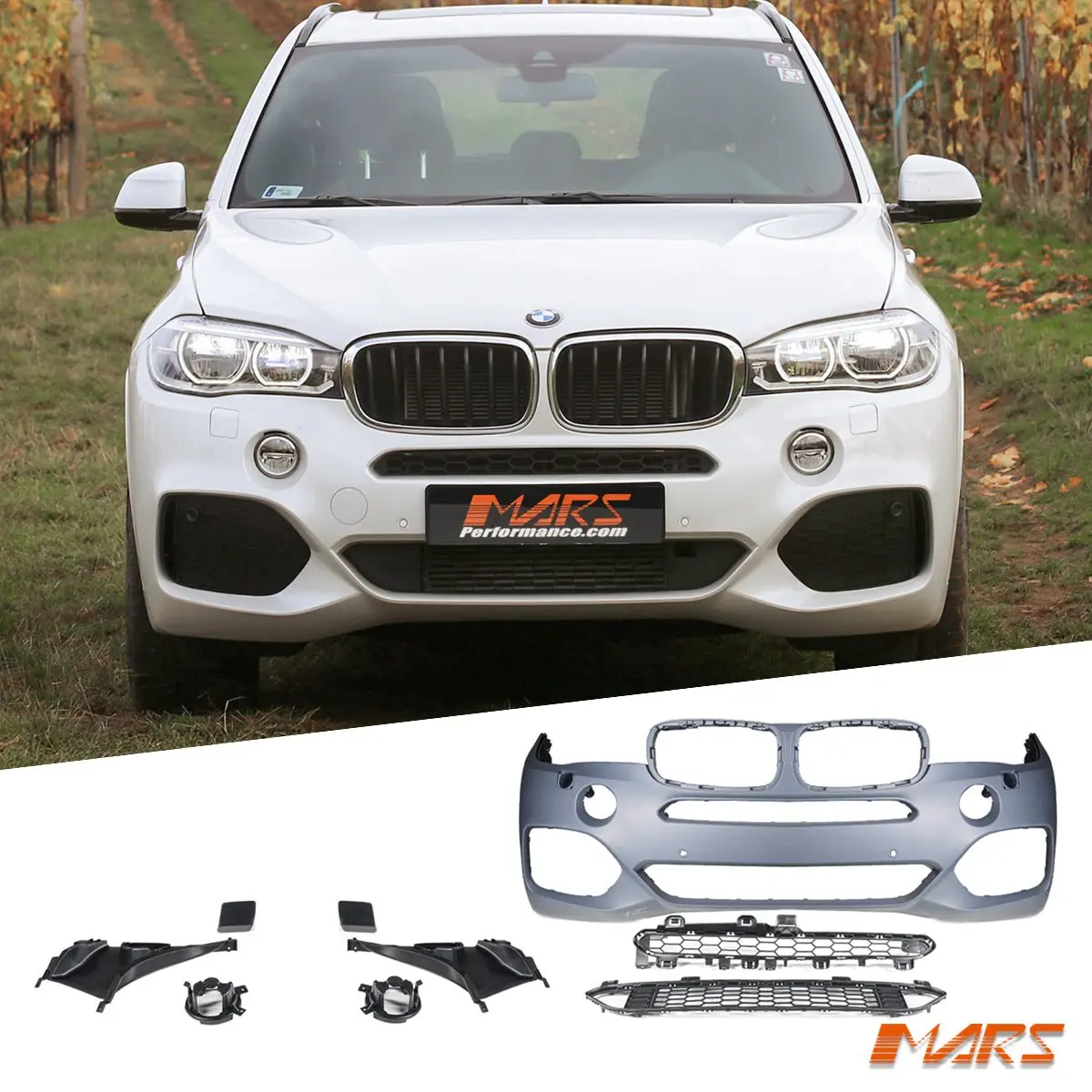M Tech / M Sport Style Front Bumper Bar Bodykit For Bmw X5 F15 2013-2018 1