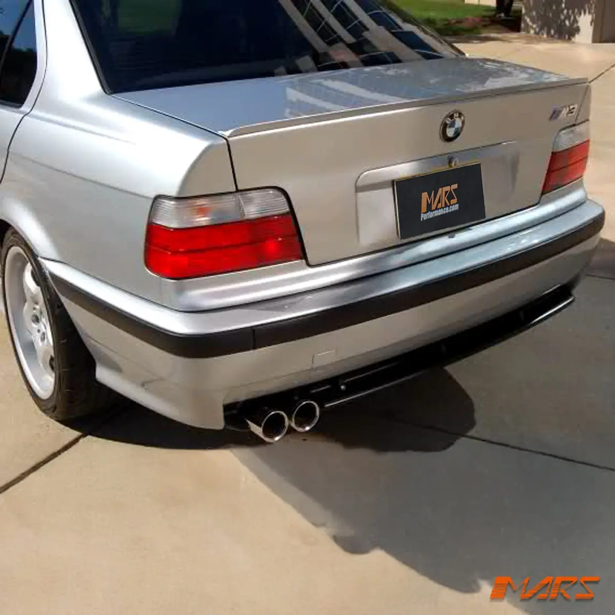 M3 Style Abs Plastic Rear Trunk Lip Spoiler Bodykit For Bmw 3-Series E36 4 Doors Sedan 1991-1998 2