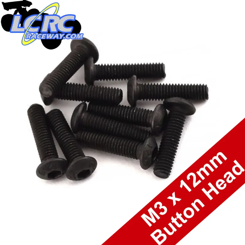 Protek Rc Ptk-H-3204 3X12mm "High Strength" Button Head Screw 1