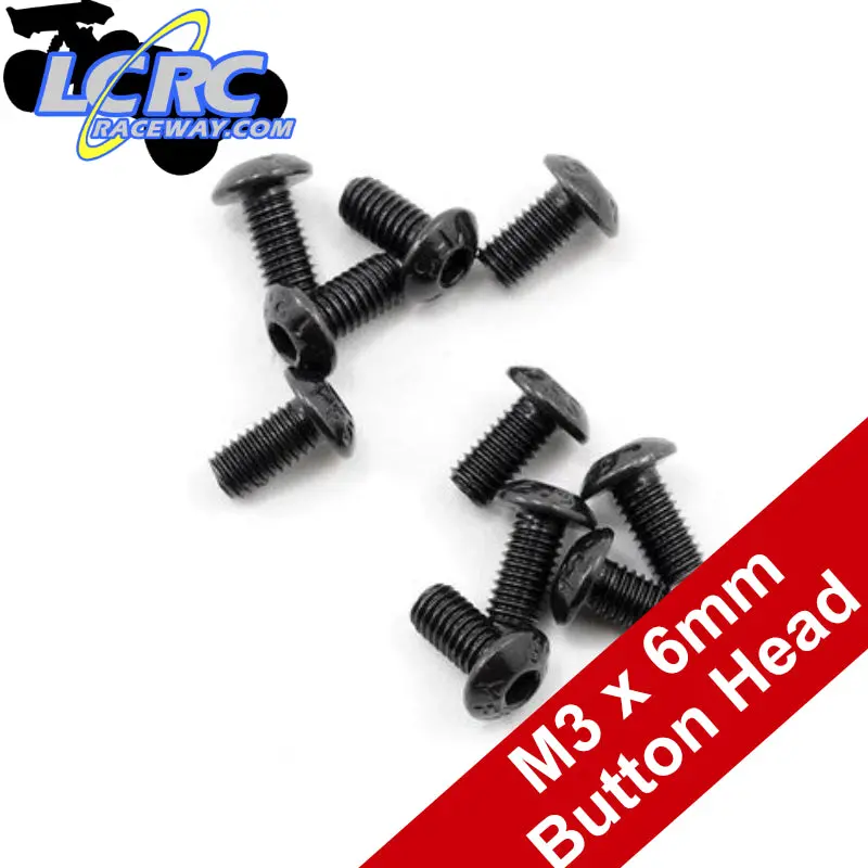 Protek Rc Ptk-H-3201 3X6mm "High Strength" Button Head Screws (10) 1