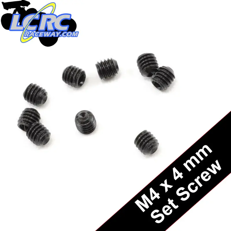 Protek Rc Ptk-H-4100 4X4mm "High Strength" Cup Style Set Screws (10) 1