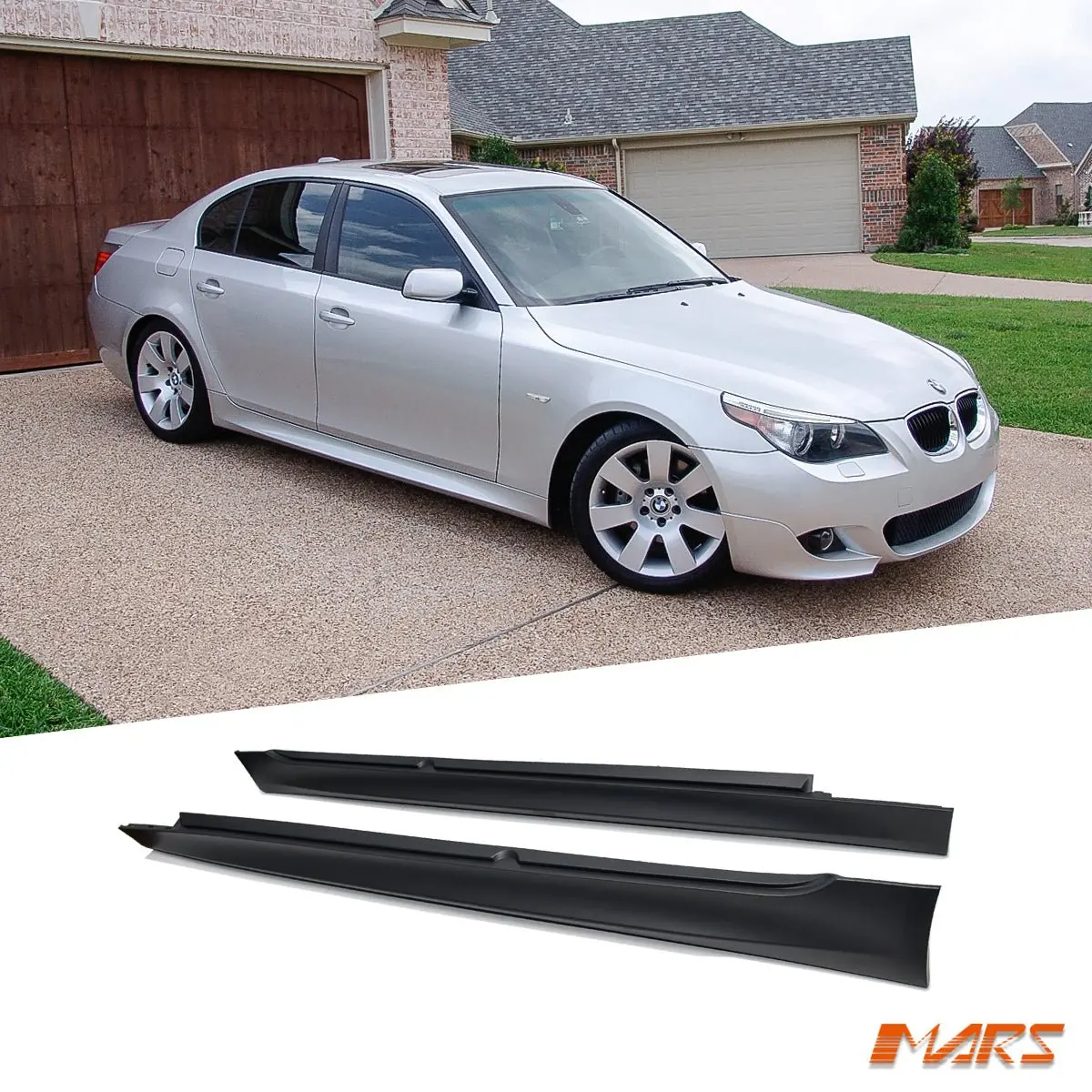 M5 M Tech Sport Style Side Skirts Bodykit For Bmw 5-Series E60 Sedan 2003-2009 1