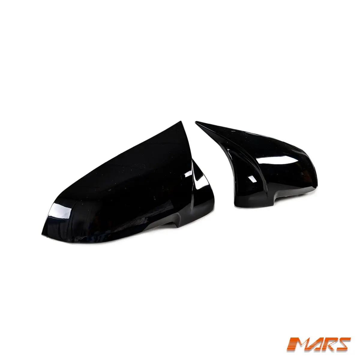 M5 Style Gloss Black Replacement Mirror Cap Covers For Bmw Lci Update 5 Series F10 F11 & 6 Series F06 F12 F13 & 7 Series F01 F02 1