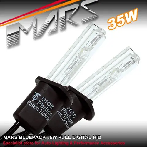 Mars 35W Ac Hid Xenon Head Lights Bulbs: H1 H3 H7 H8 H9 H10 H11 Hb3 Hb4 1