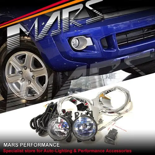 Mars Bumper Bar Driving Fog Lights For Ford Ranger Px Mk1 2011-2015 1