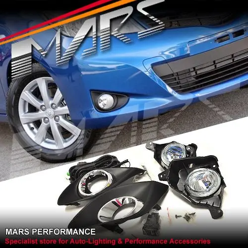 Mars Bumper Bar Driving Fog Lights For Toyota Yaris 2011-2013 Hatch 1
