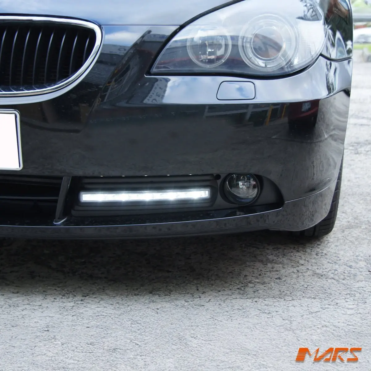 Mars Bumper Bar Led Drl Day-Time Fog Lights For Bmw 5-Series E60 E61 2003-2009 1