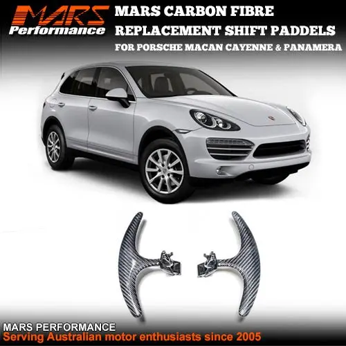 Mars Carbon Fibre Replacement Shift Paddels For Porsche Macan Cayenne & Panamera 1