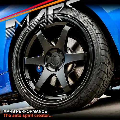 Mars Jdm Mp-37 20 Inch Jdm Matt Black Stag Concave Alloy Wheels Rims 1
