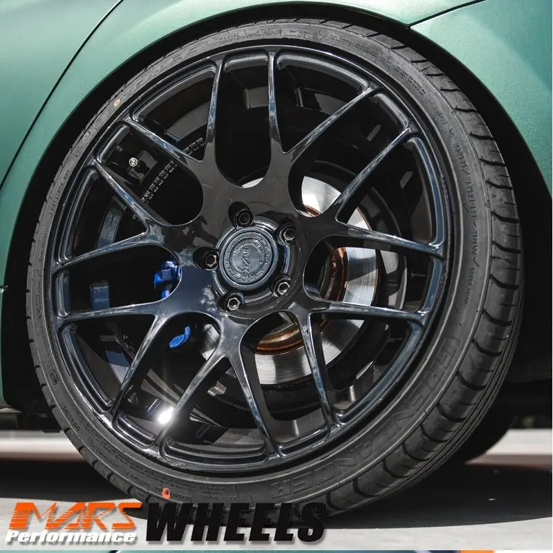 Mars Mp-Jl Gloss Black 19 Inch Concave Stag Alloy Wheels Rims 5X120 For Bmw 3 & 4 Series F30 F31 F32 F33 F36 1