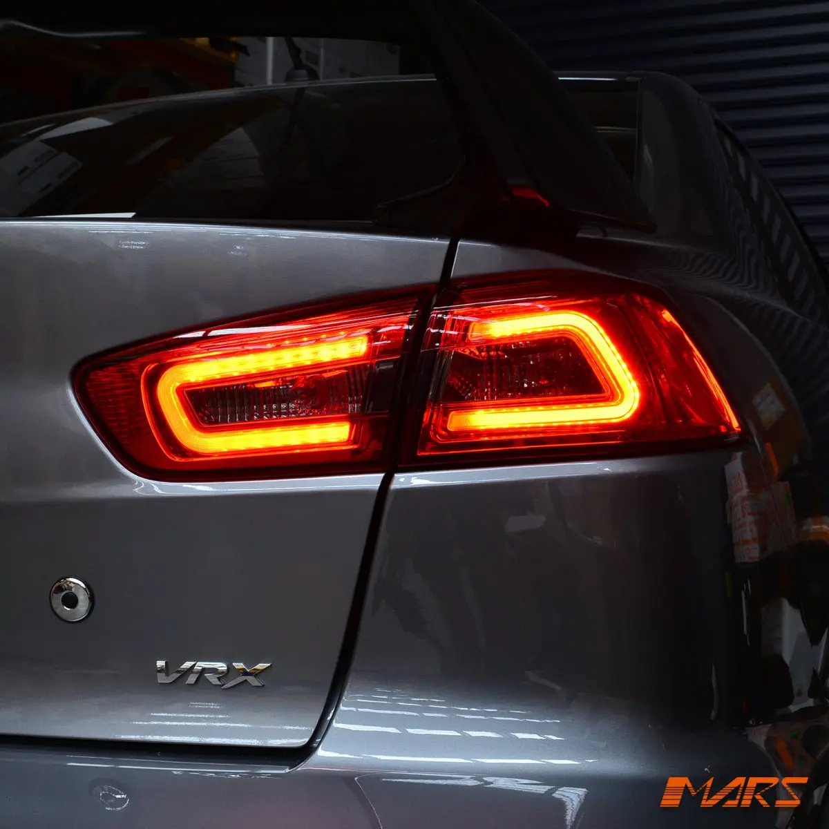 Mars Performance Smoked Red 3D Led Tail Lights For Mitsubishi Lancer Cj Cf & Evo X Sedan 2007-2019 1