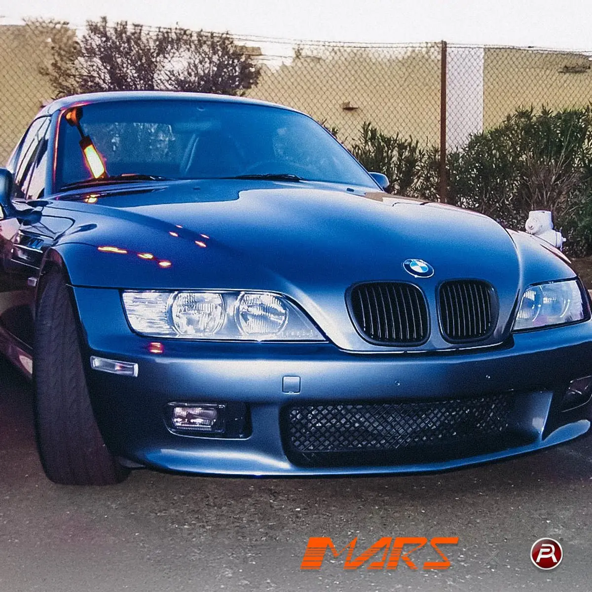 Matt Black M Style Front Kidney Grille Grill For Bmw Z3 E36-7 1996-2003 1