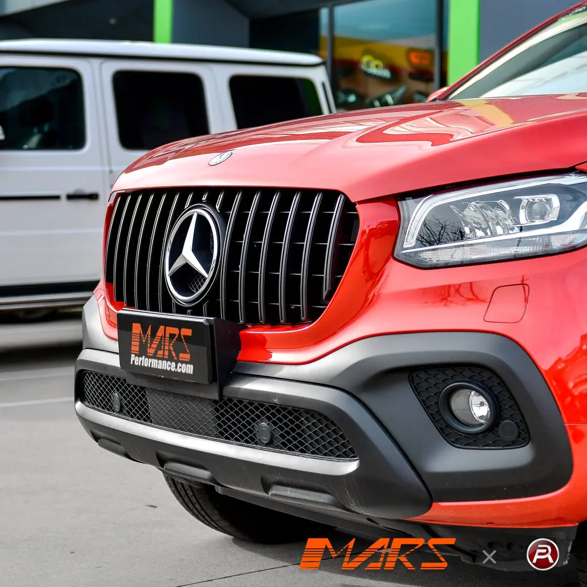 Matt Black Panamericana Front Bumper Bar Grille Grill For Mercedes-Benz X-Class Pick Up Ute W470 17-22 1