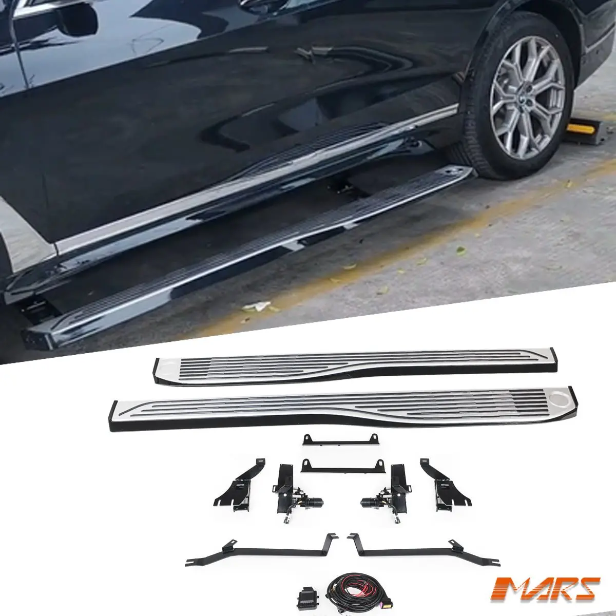 Maybach Style Retractable Electric Foot Rest Running Boards Side Step Bar Bodykit For Bmw X7 G07 2019-2025 1