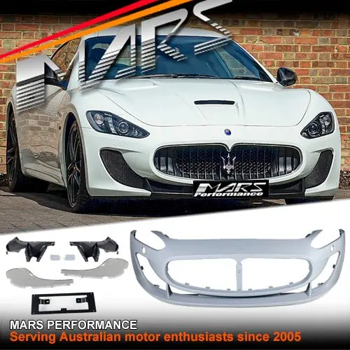 Mc Stradale Style Front Bumper Bar Bodykit For Maserati Granturismo & Grancabrio 2008-2018 1