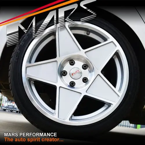 Mp5 18X8 Inch Et40 5X112 3Sdm Style 5 Sporks Alloy Wheels Rims 1