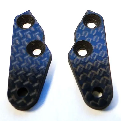 Mugen E2117, Mbx7 Graphite Front Hub Carrier Arms 1