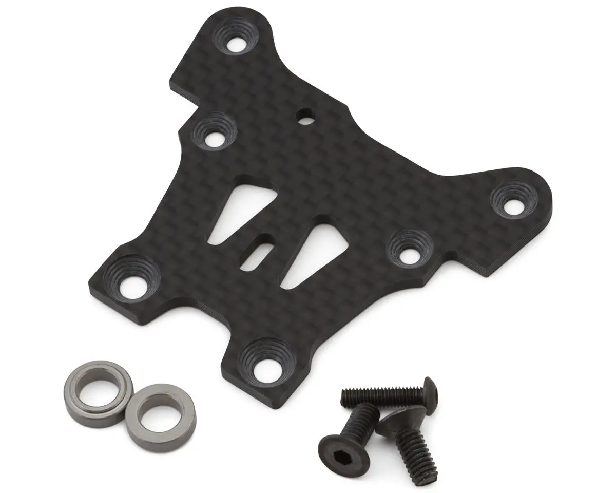 Mugen Seiki E2158b Mbx8 Carbon Fiber Front Upper Steering Plate 1