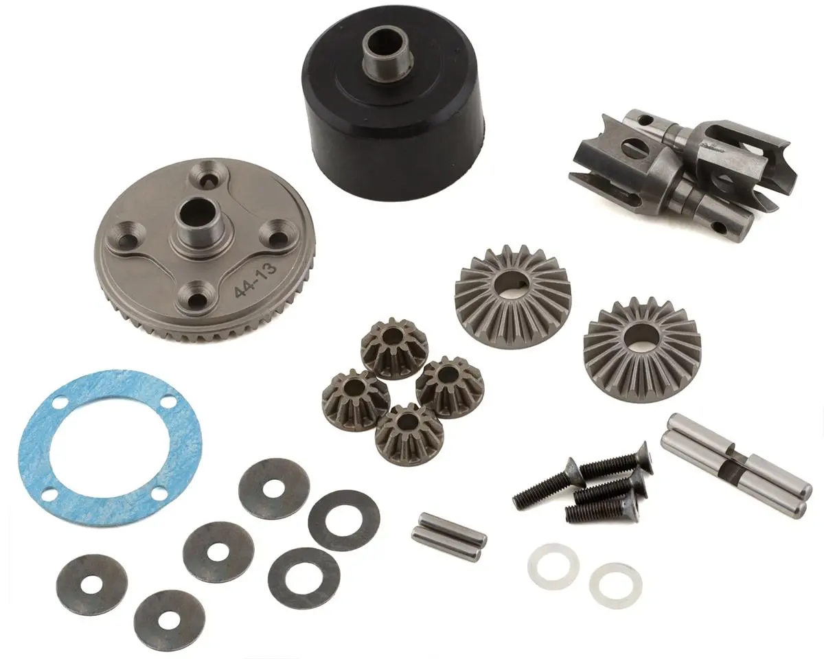 Mugen Seiki Muge2257-B Mbx8r Htd High Traction Front/Rear Differential Set (44T) 1