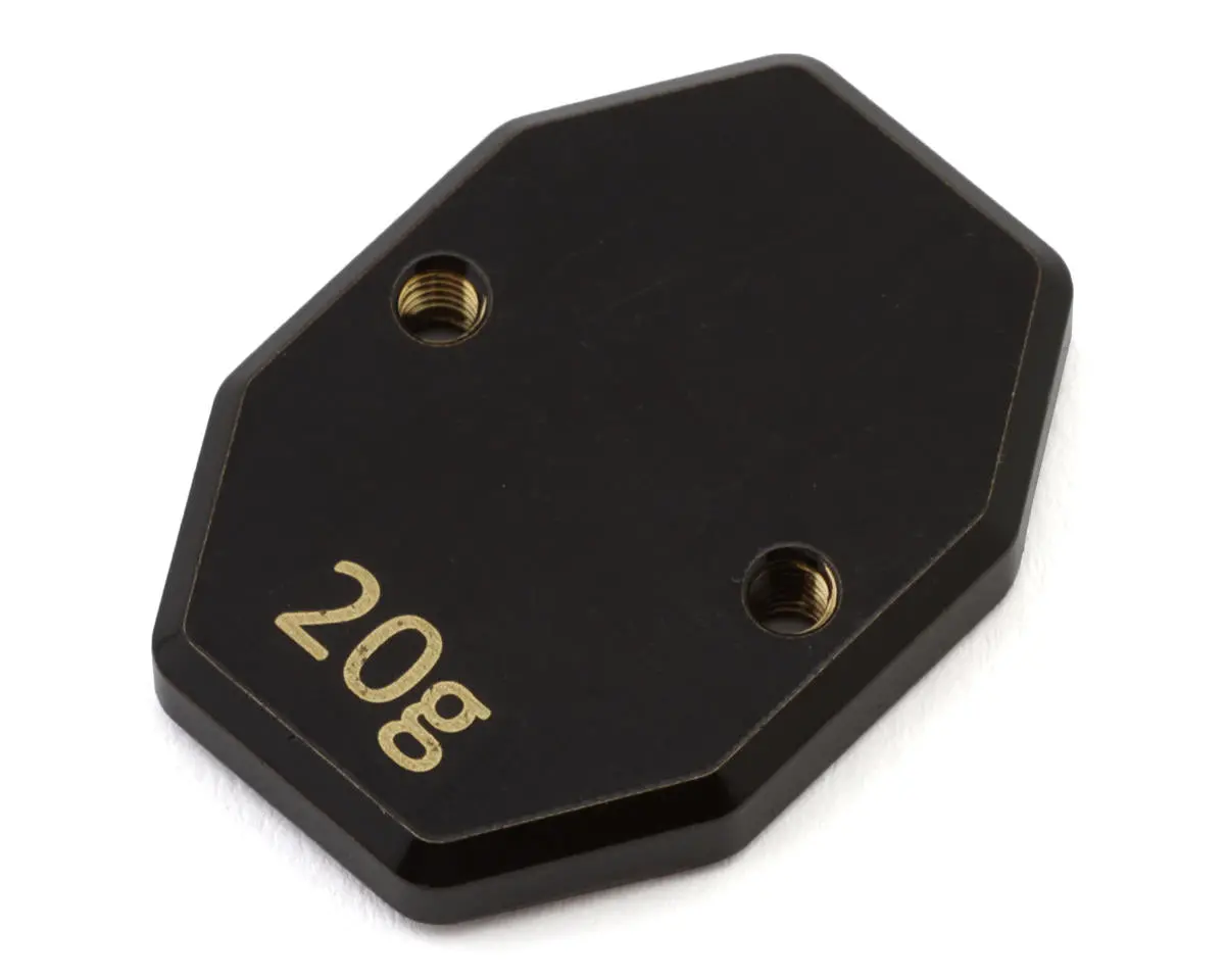Mugen Seiki E2419b Mbx8r Brass Chassis Weight (20G) 1