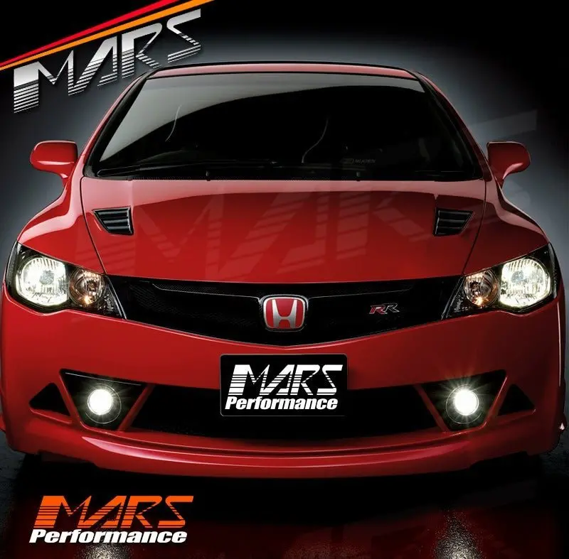 Mugen Rr Style Front Bumper Bar Bodykit With Grille For Honda Civic Fd Sedan 2006-2012 1