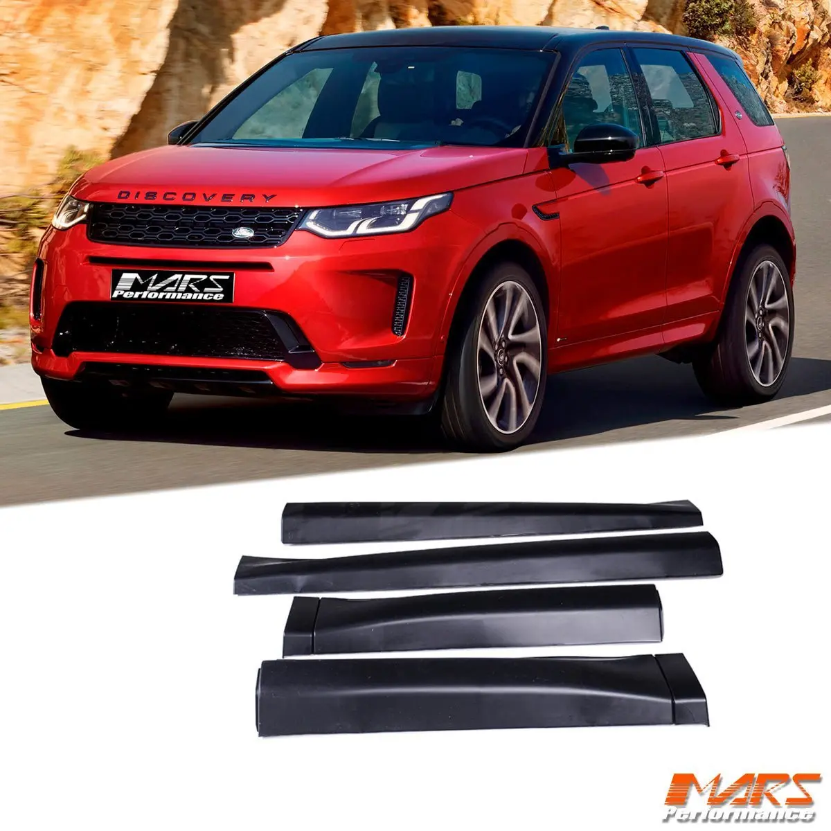 My19 Update R Dynamic Style Side Door Moulding Guard Bodykit For Land Rover Discovery Sport L550 2015-2024 1