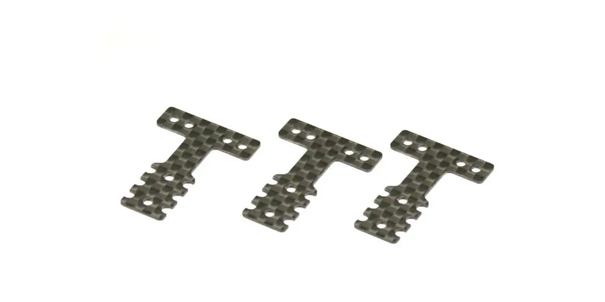 Kyosho Mini-Z Carbon Rearsus.Plate(Soft/Mm/Lm/Mm2/3Pcs Mzw403s 1