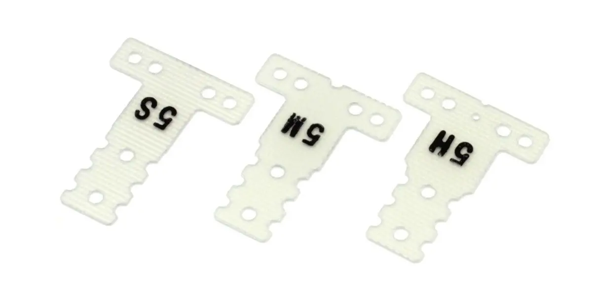 Kyosho Mini-Z Frp Rear Sus. Plate Set(0.5/Mr03mm/Lm/Mm2) Mzw437 1