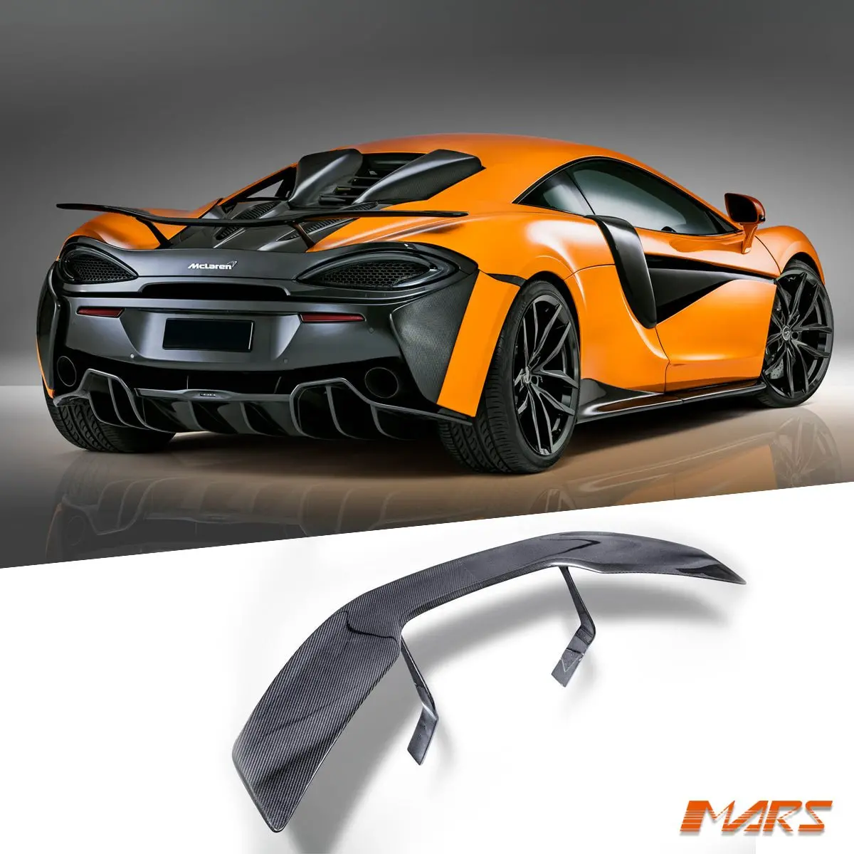 Novitec Style Carbon Fibre Rear Spoiler Wing For Mclaren 540C 570S 1