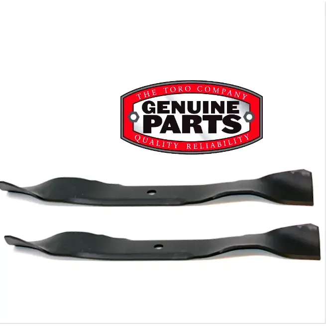 Oem Toro Part # 137-1999-03 Blade; Fits 2017 & Newer Toro Timecutter 42" Mowers -Set Of 2 Blades 1
