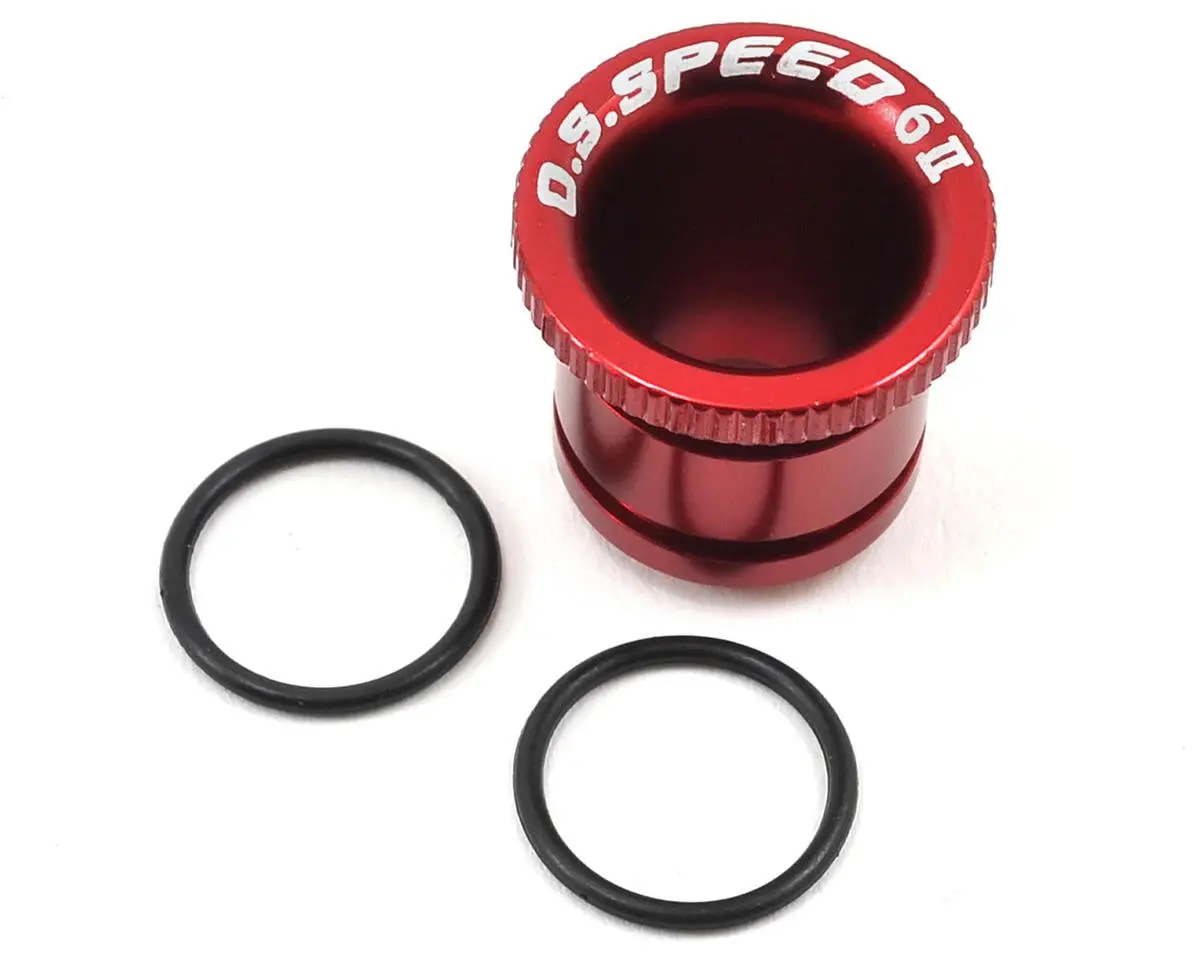 O.S. 6.0Mm 71533261 Aluminum Carburetor Reducer (Red)  Osmg2416 1